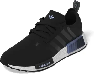 adidas Nmd-R1 Sneakers, Black/White/Blue Dawn