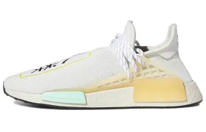 Adidas Originals Pharrell Hu Lifestyle Unisex Sneakers, White/Light Yellow