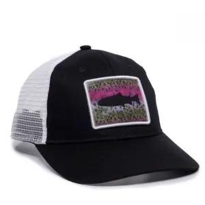 RAINBOW Mesh Back Fishing Hat